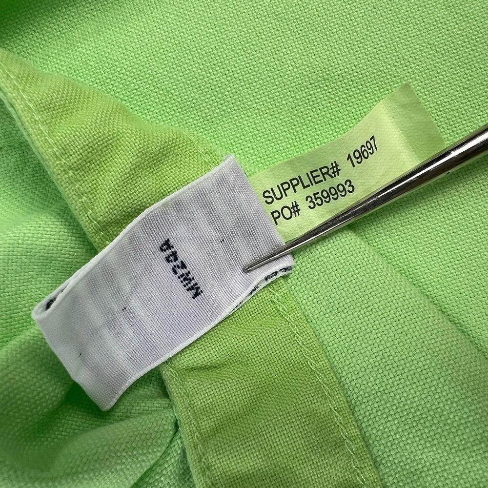 Vtg Polo Ralph Lauren Men's XL Button Down Shirt Lime Green Pink Pony Preppy Y2K - Picture 9 of 13